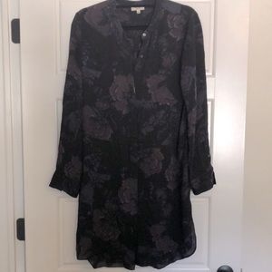 Wilfred 100% silk Shirt dress Size Small